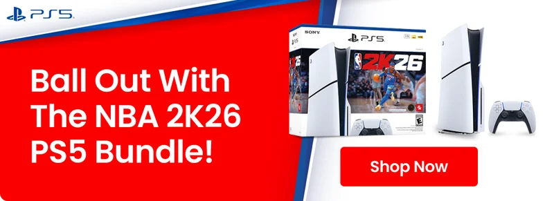 Ball Out With The NBA 2K26 PS5 Bundle! | Shop Now