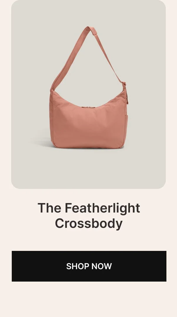 The Featherlight Crossbody