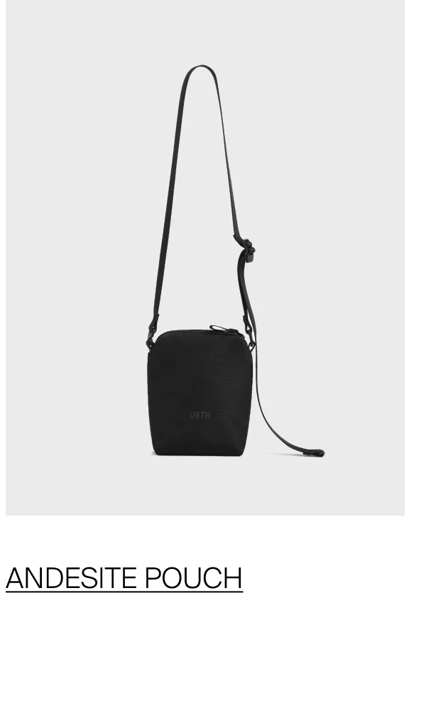 Andesite pouch