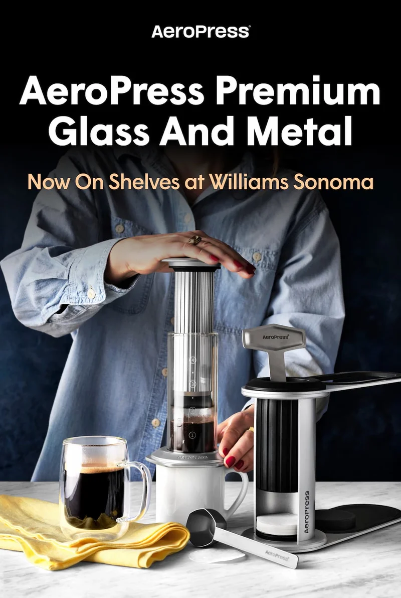 Aeropress Premium Glass and Metal