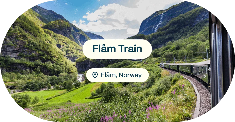 Flam Train, Flam, Norway
