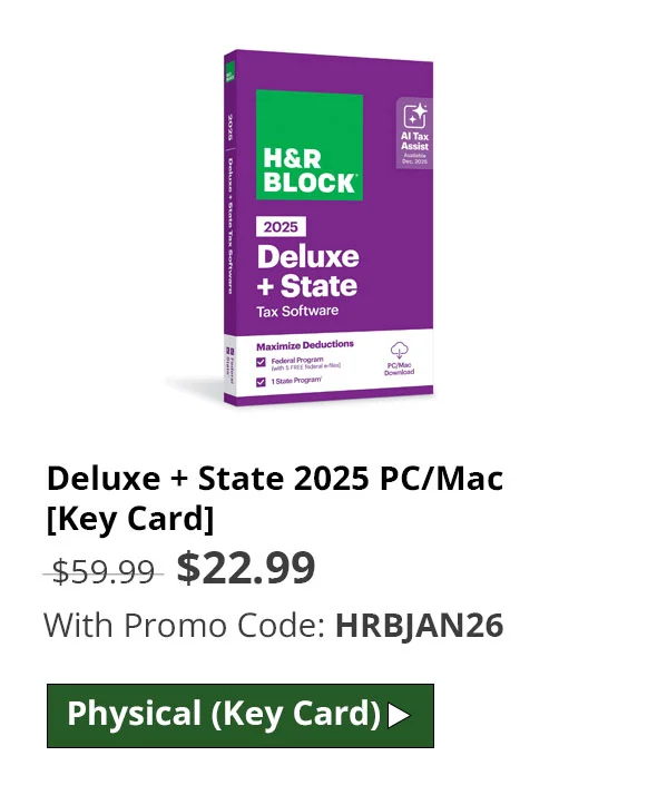 Deluxe + State 2025 PHYSICAL Key Card