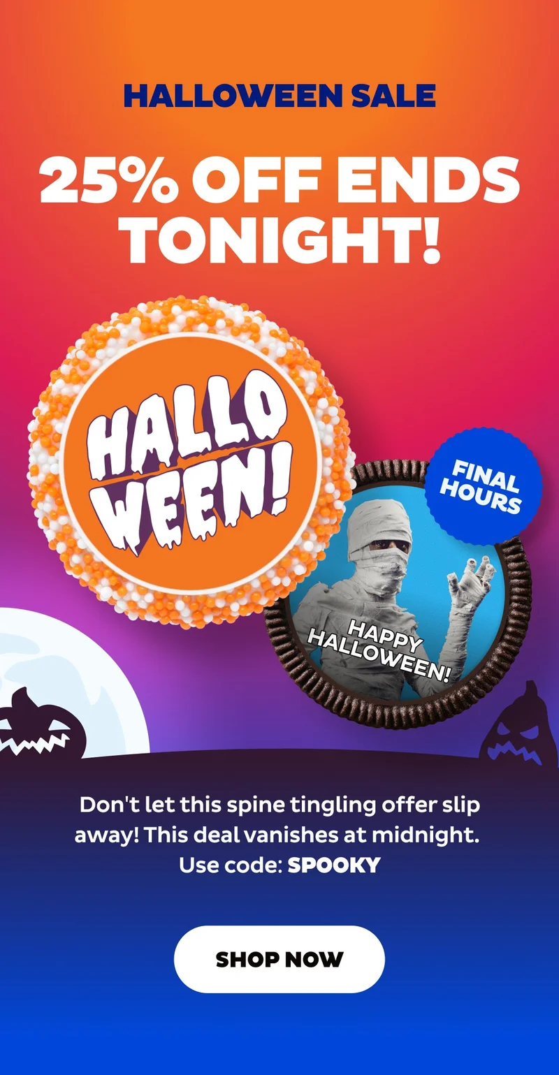 25% Off Halloween Treats