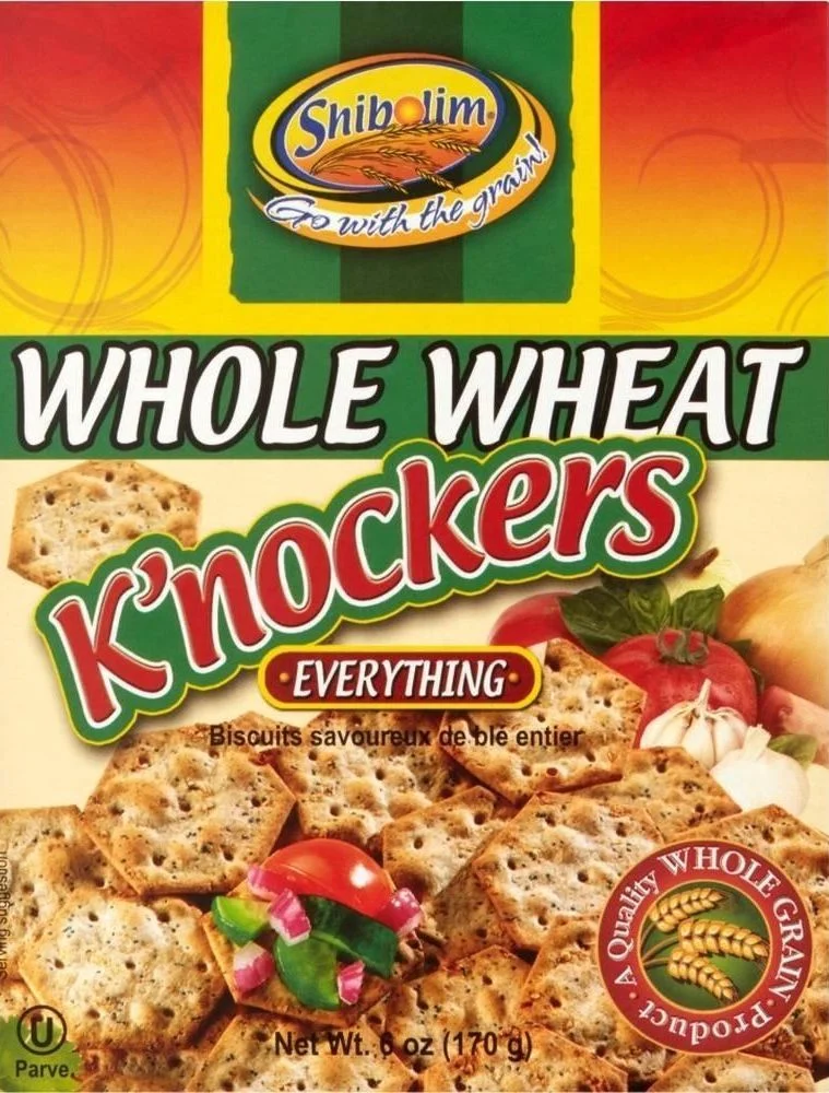 Image of Whole Wheat Everything Knockers Crackers