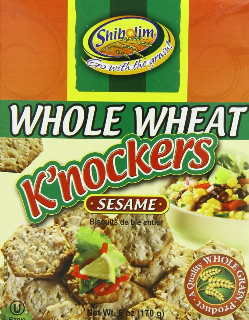 Image of Whole Wheat Sesame Knockers Crackers