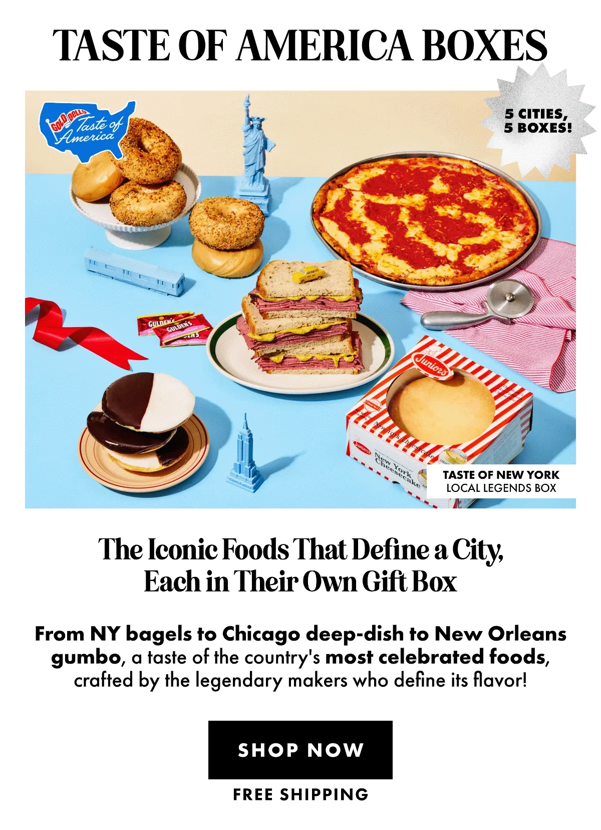 Taste of America Boxes Taste of America Boxes