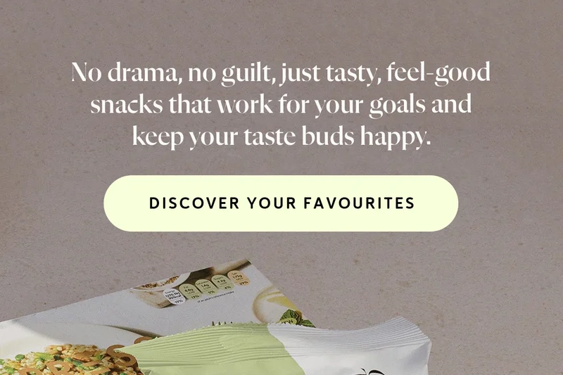 No drama, no guilt, just tasty, feel-good snacks that work for your goals and keep your taste buds happy.