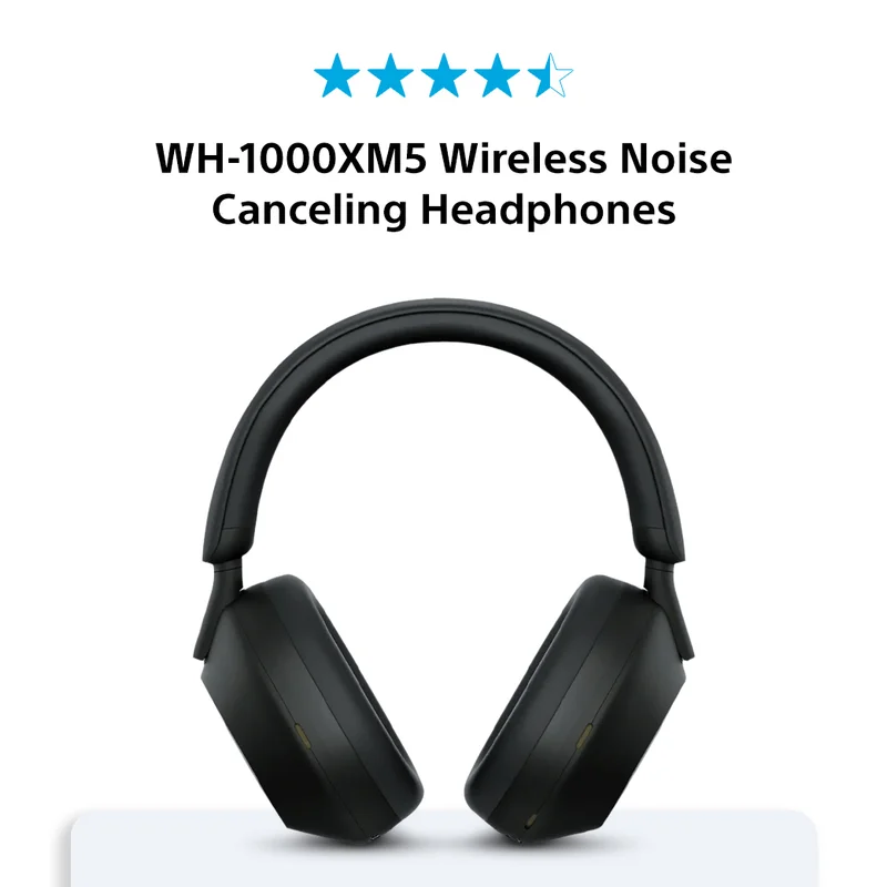 WH-1000XM5 Wireless Noise Canceling Headphones