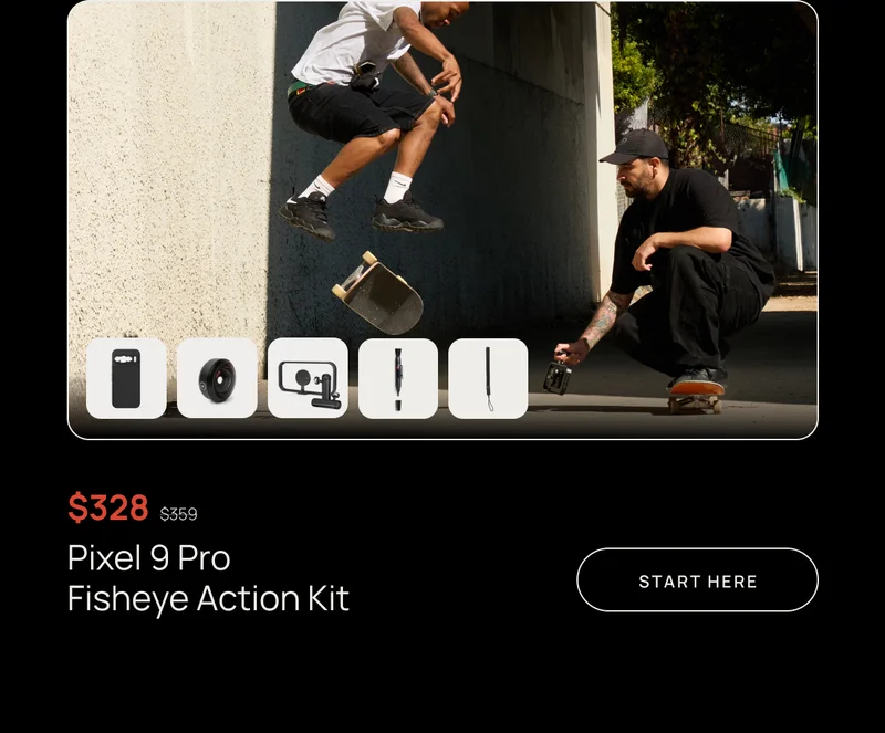 Pixel 9 Pro Fisheye Action Kit