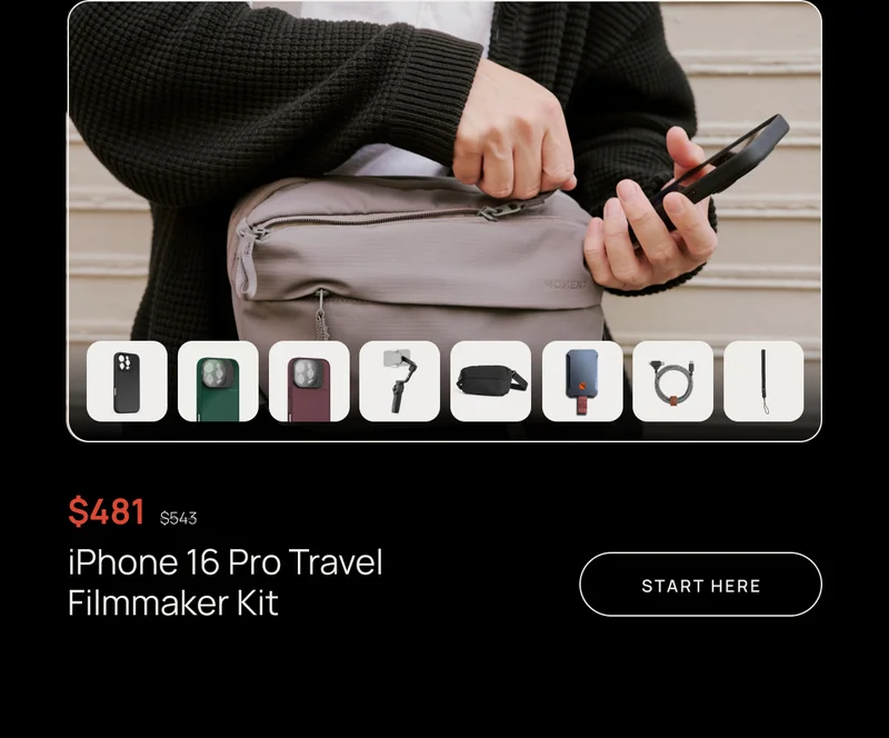 The iPhone 16 Pro Travel Filmmaker Kit