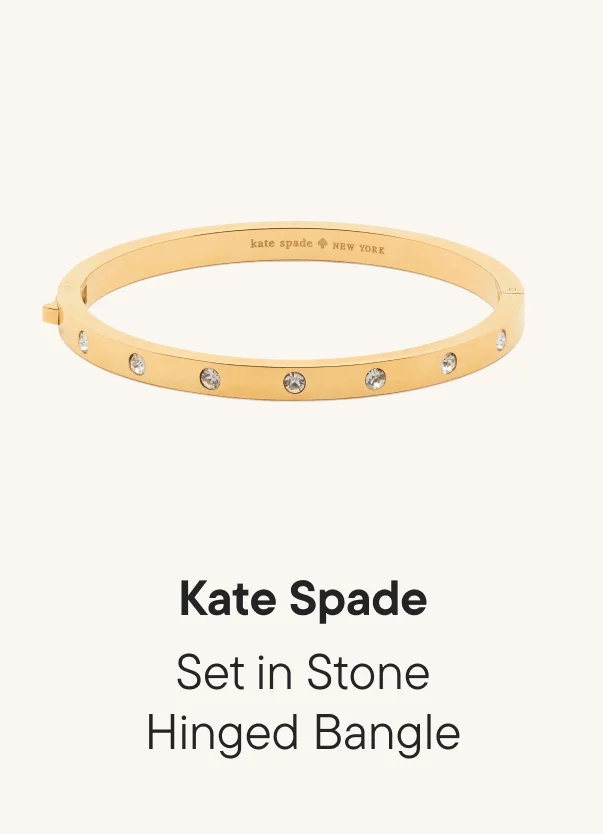 Set in Stone Hinged Bangle