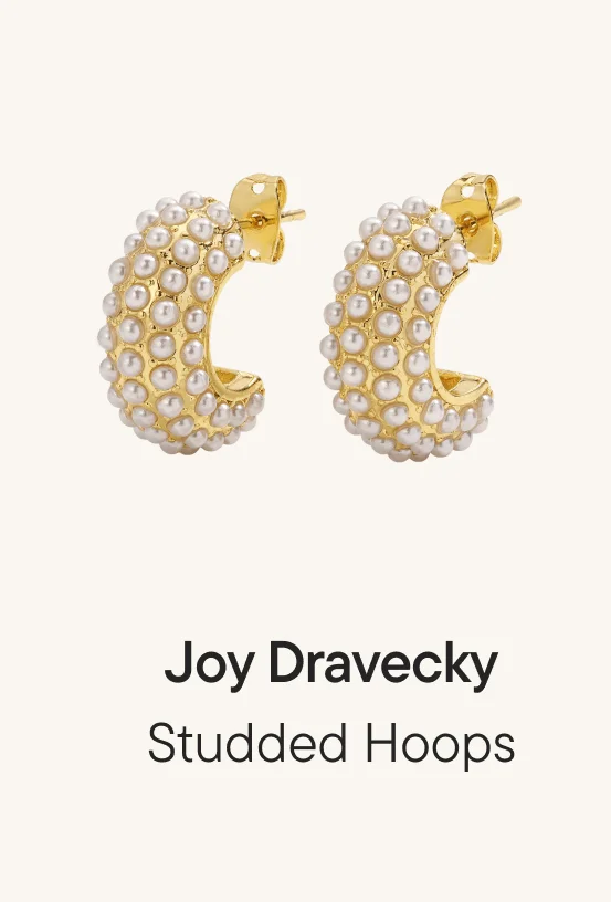 Studded Hoops