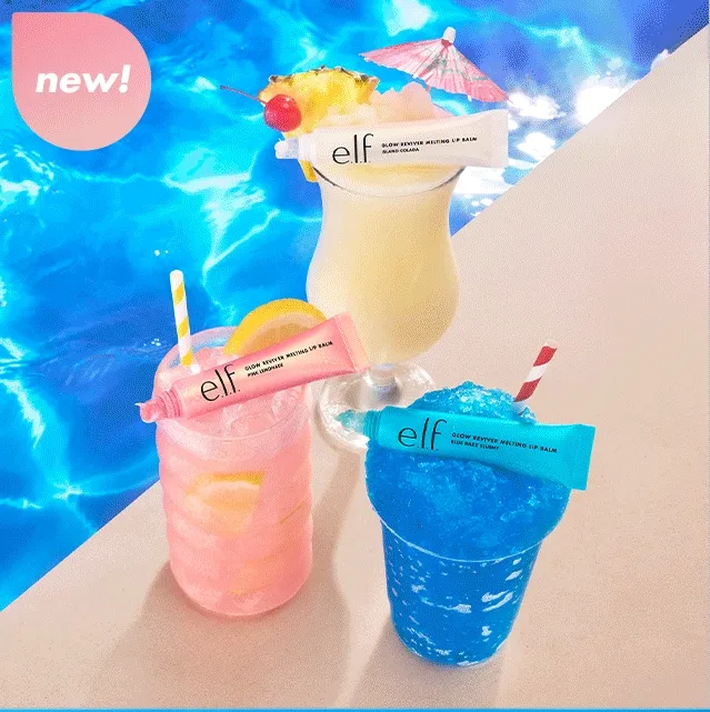 Juicy sips. Icy lips.