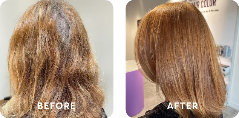 Before & after
