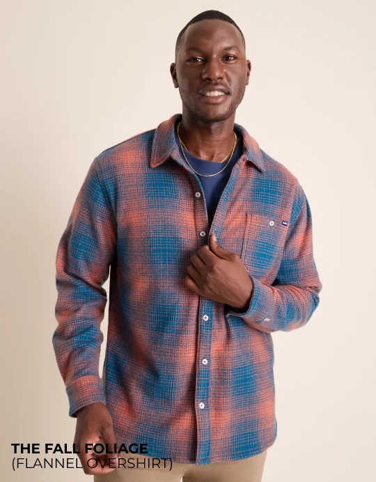Flannel Overshirt: The Fall Foliage