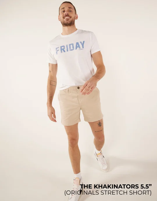Originals Stretch Short: The Khakinators 5.5"