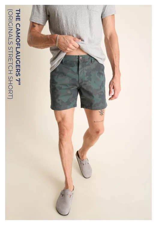 Originals Stretch Short: The Camoflaugers 7"