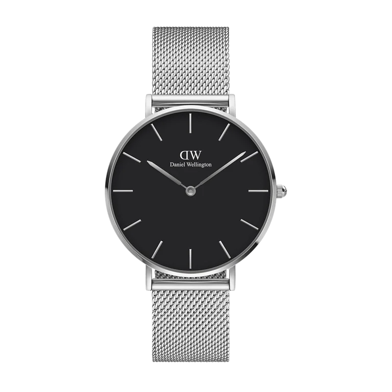 Image of Petite Sterling Black Silver