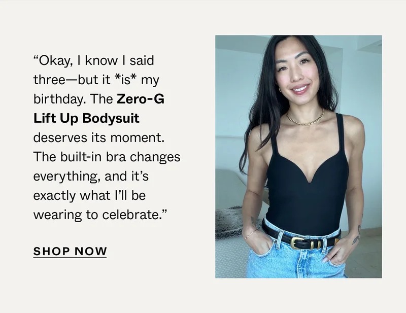 Zero G Lift Up Bodysuit