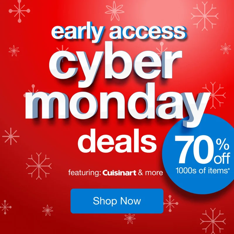 Cyber Deals Start Today — Shop Now!