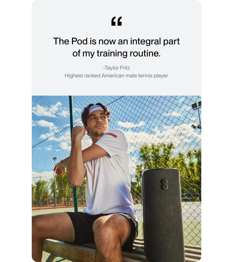 The Pod is now an integral part of my training routine.