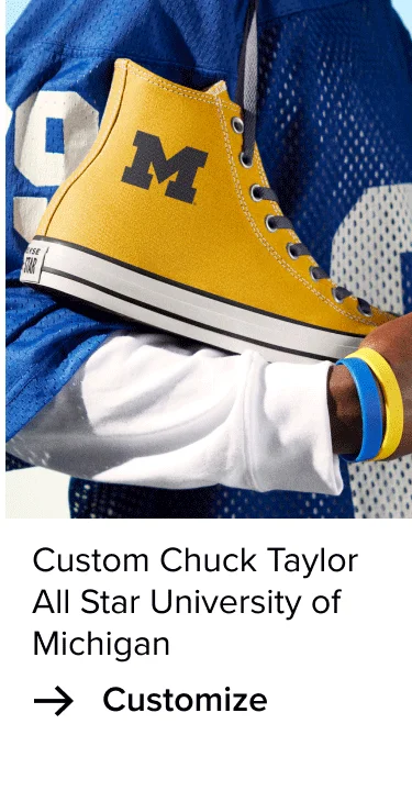 Custom Chuck Taylor All Star University of Michigan: Customize