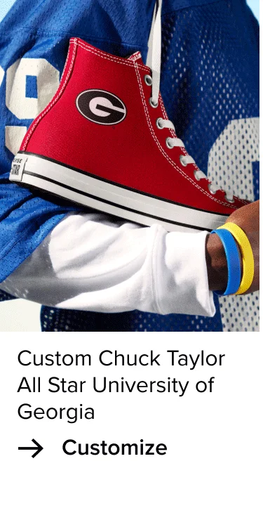 Custom Chuck Taylor All Star University of Georgia: Customize