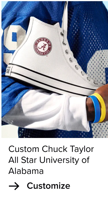 Custom Chuck Taylor All Star University of Alabama: Customize