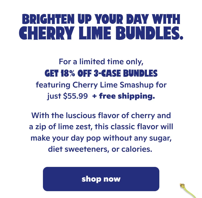 For a limited time only, get 18% off 3-case bundles for just $55.99