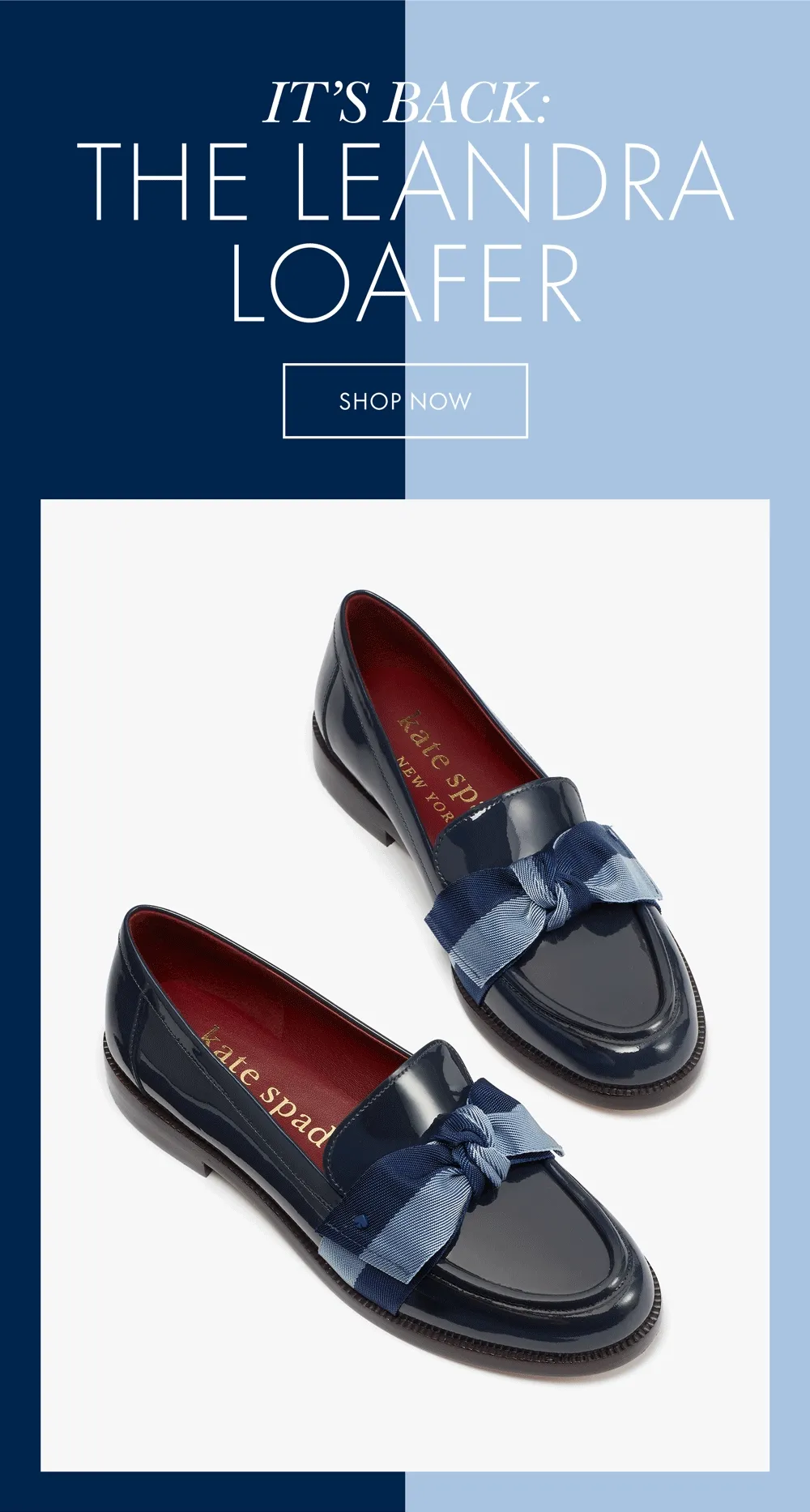 It's Back: The Leandra Loafer