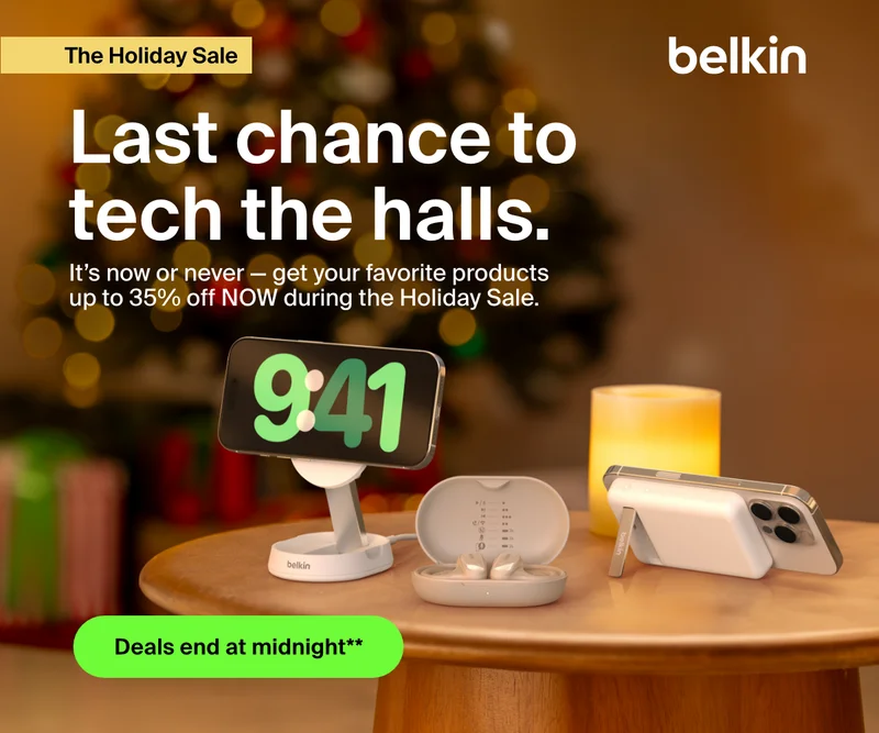 Get gifting with Belkin.