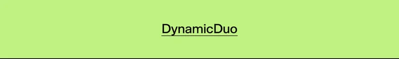 DynamicDuo
