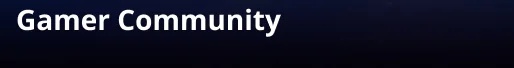 Gamer Community