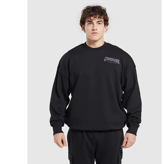CARTOON LIFTING CREW - BLACK.