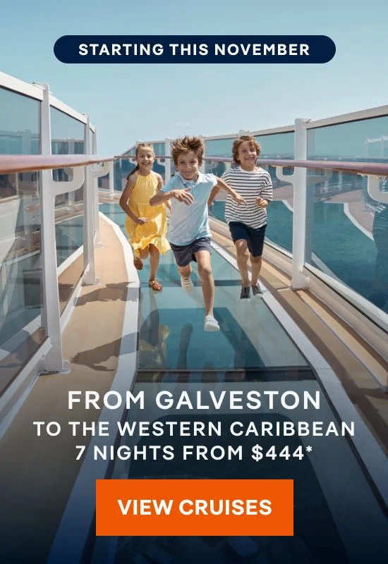 Sailing From Galveston to the Western Caribbean This November – 7 Nights – Click to View Cruises & Book Now
