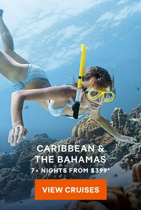 Caribbean & Bahamas – 7+ Nights – Click to View Cruises & Book Now