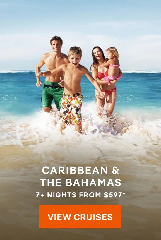 Caribbean & Bahamas – 7+ Nights – Click to View Cruises & Book Now