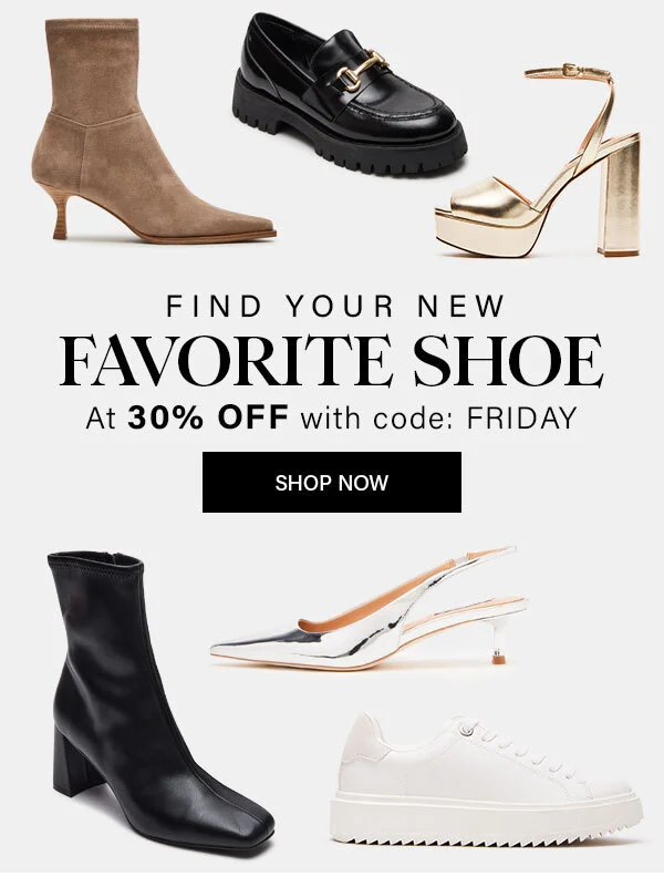 Your New Favorite Shoe - Stasia, lando, lordes, hush, holly, gasp