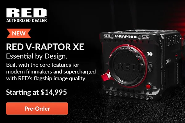 RED New V-Raptor XE | Starting at $14,995 | Pre-Order