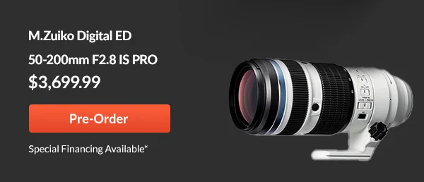 OM System M.Zuiko Digital ED 50-200mm F2.8 IS PRO  -  Pre-Order