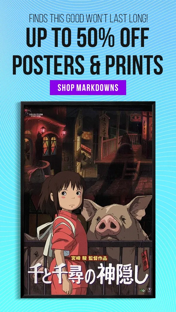 Finds this good won’t last long! Up to 50% Off Posters & Prints