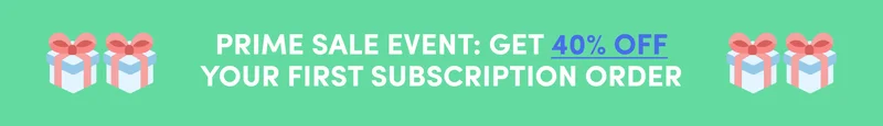 Prime Sale Event - Get 40% OFF