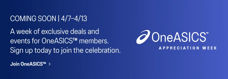 OneASICS Appreciation Week is coming!