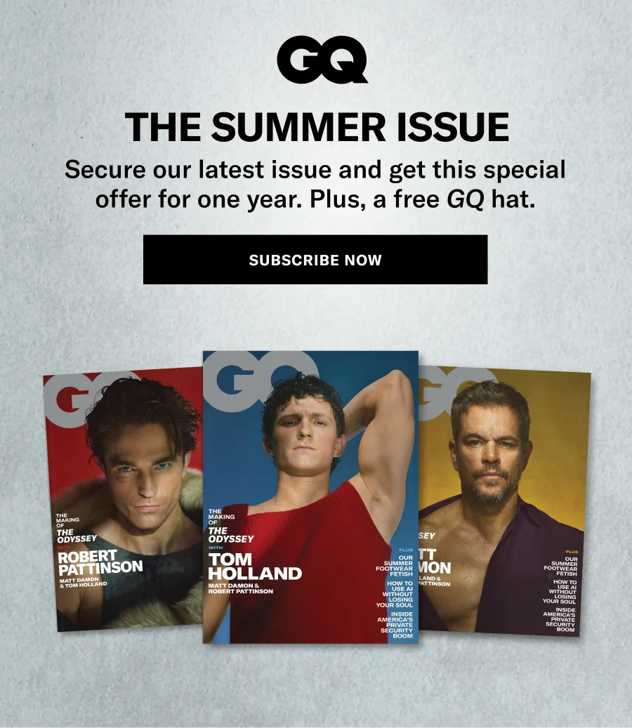 GQ | The Summer Issue | Secure our latest issue and get this special offer for one year. Plus, a free GQ hat. | Subscribe now.