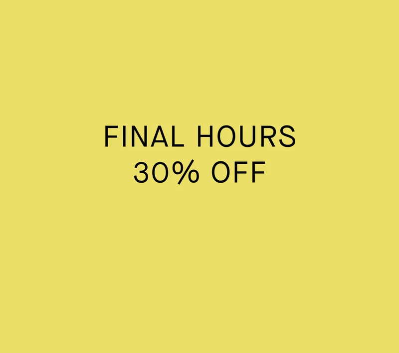 Long Weekend Event | Final Hours | 30% Off