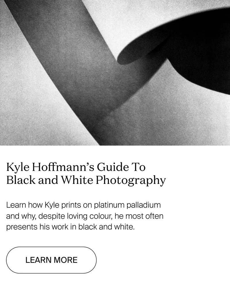 Kyle Hoffmann’s Guide To Black and White Photography