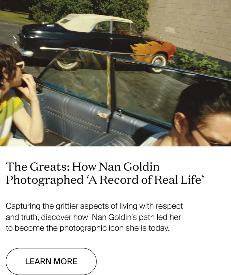 The Greats: How Nan Goldin Photographed ‘A Record of Real Life’