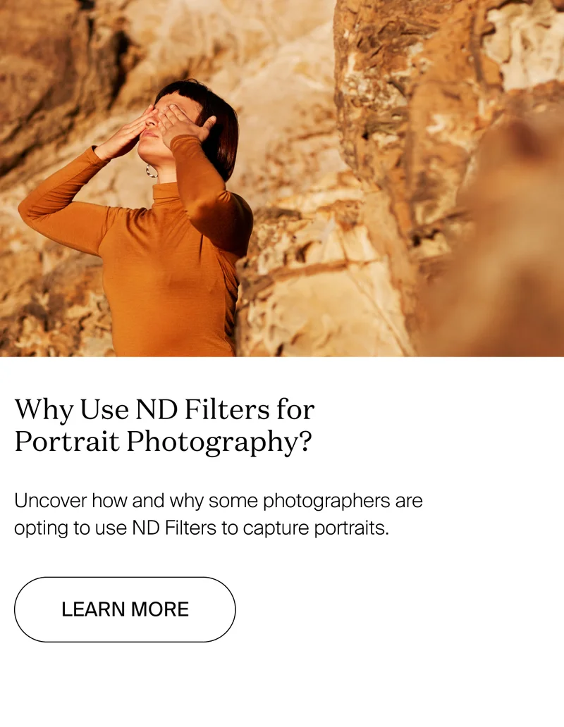 Why Use ND Filters for Portrait Photography?