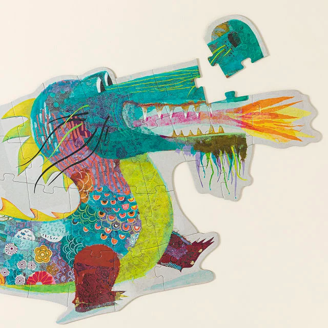 Leon the Dragon Giant Floor Puzzle