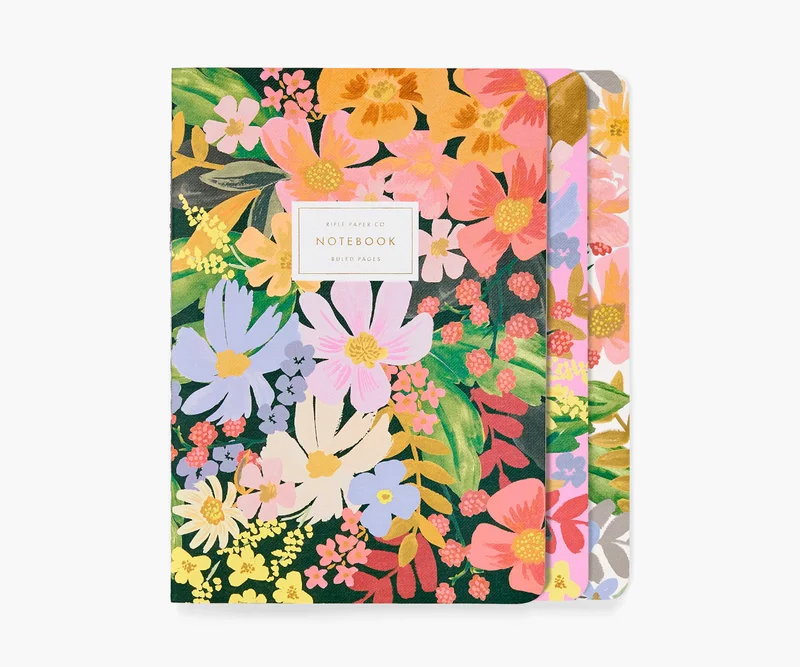 Image of Stitched Notebook Set - Marguerite